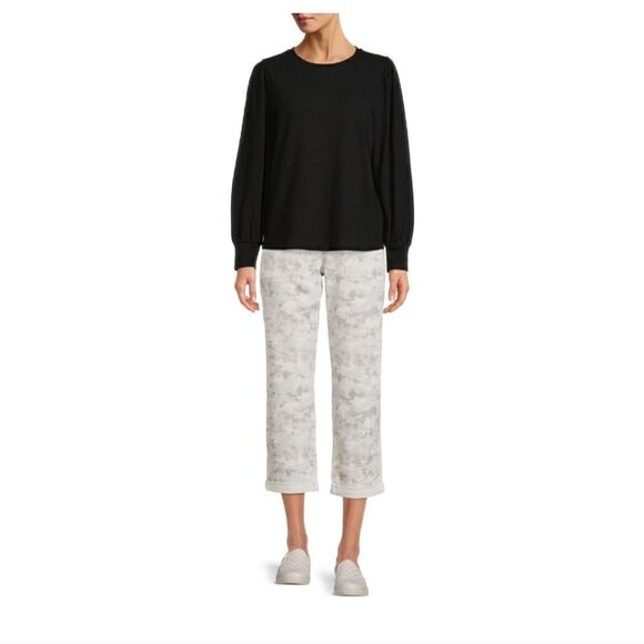NWT Women's Long Puff Sleeve Top - Picture 1 of 5